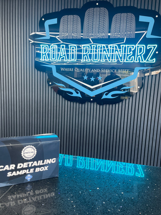 INFINITY WAX CAR DETAILING SAMPLE BOX