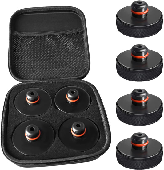 Lifting Jack Pad for Tesla Model 3 S X Y, 4 Pucks with a Storage Case, Accessories for Tesla Vehicles