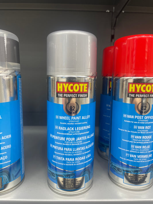 HYCOTE WHEEL PAINT ALLOY SPRAY PAINT