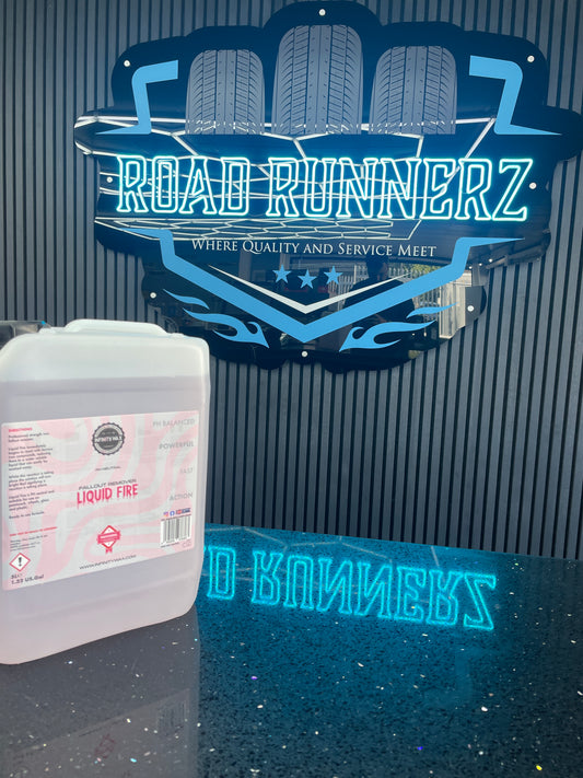 INFINITY WAX FALLOUT REMOVER LIQUID FIRE 5L