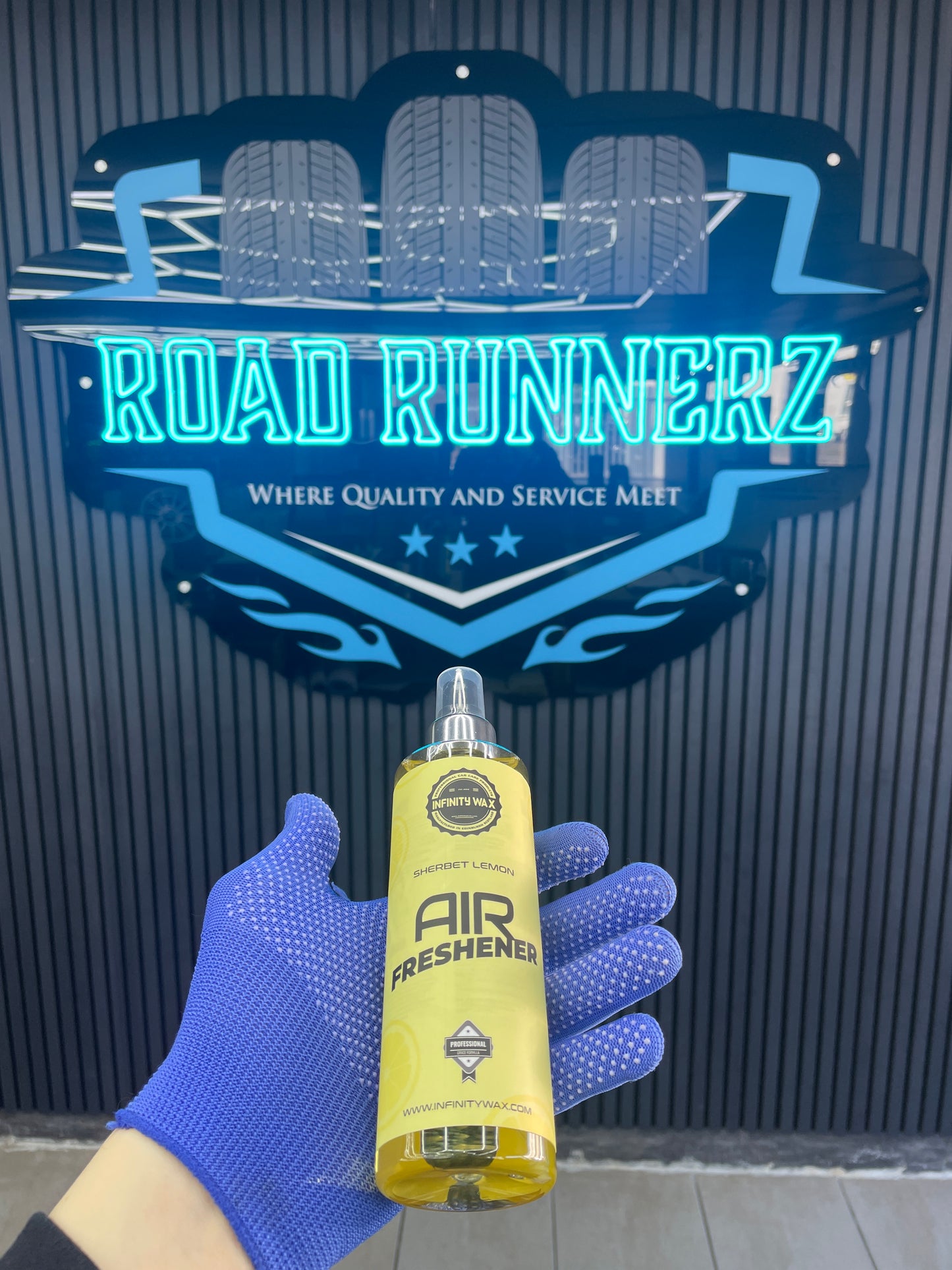 INFINITY WAX AIR FRESHENER SHERBET LEMON