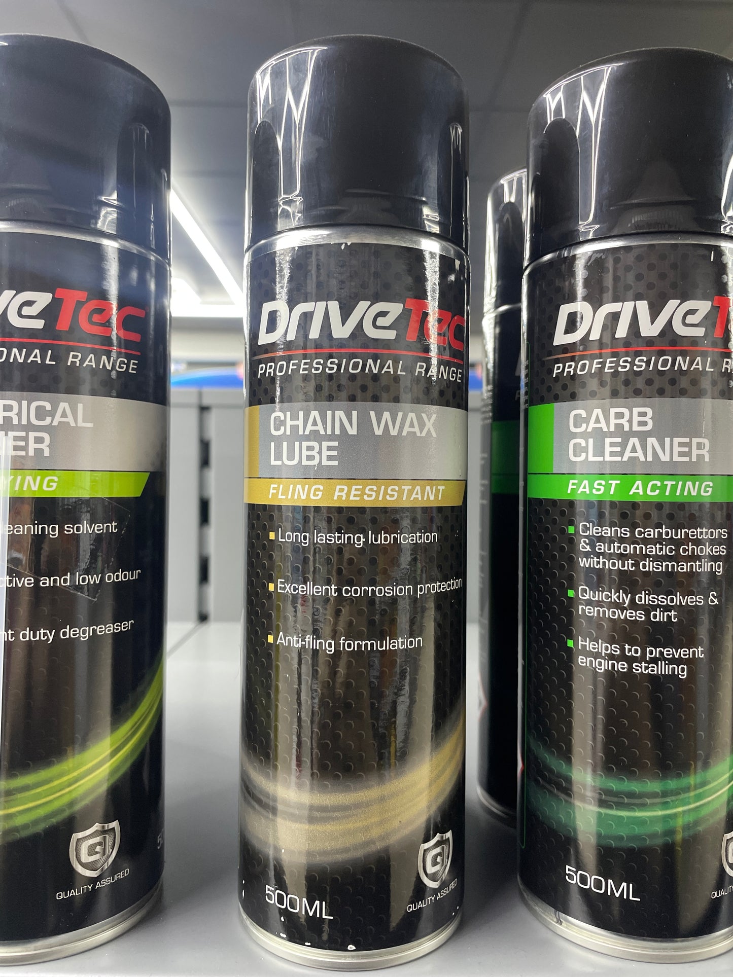DRIVETEC CHAIN WAX LUBE FLING RESISTANT 500ML