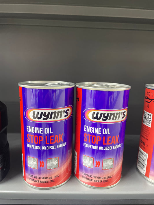 WYNN’S ENGINE OIL STOP LEAK FOR PETROL OR DIESEL ENGINES
