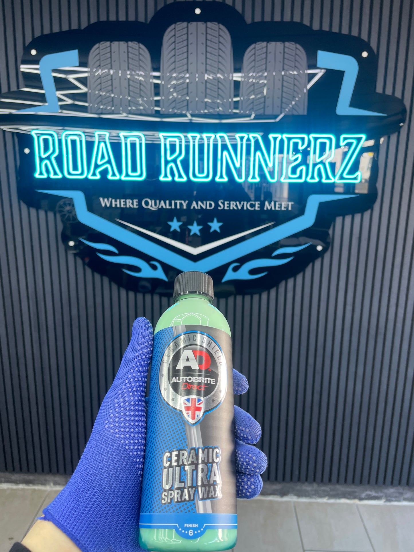 AUTOBRITE CERAMIC ULTRA SPRAY WAX 500ML