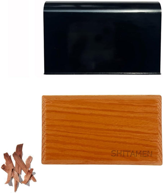 Car Air Freshener - Wood Air Freshener - Car Odor Eliminator - Visor Clip Scent Starter Kit (Pack of 1 Teak Scent)