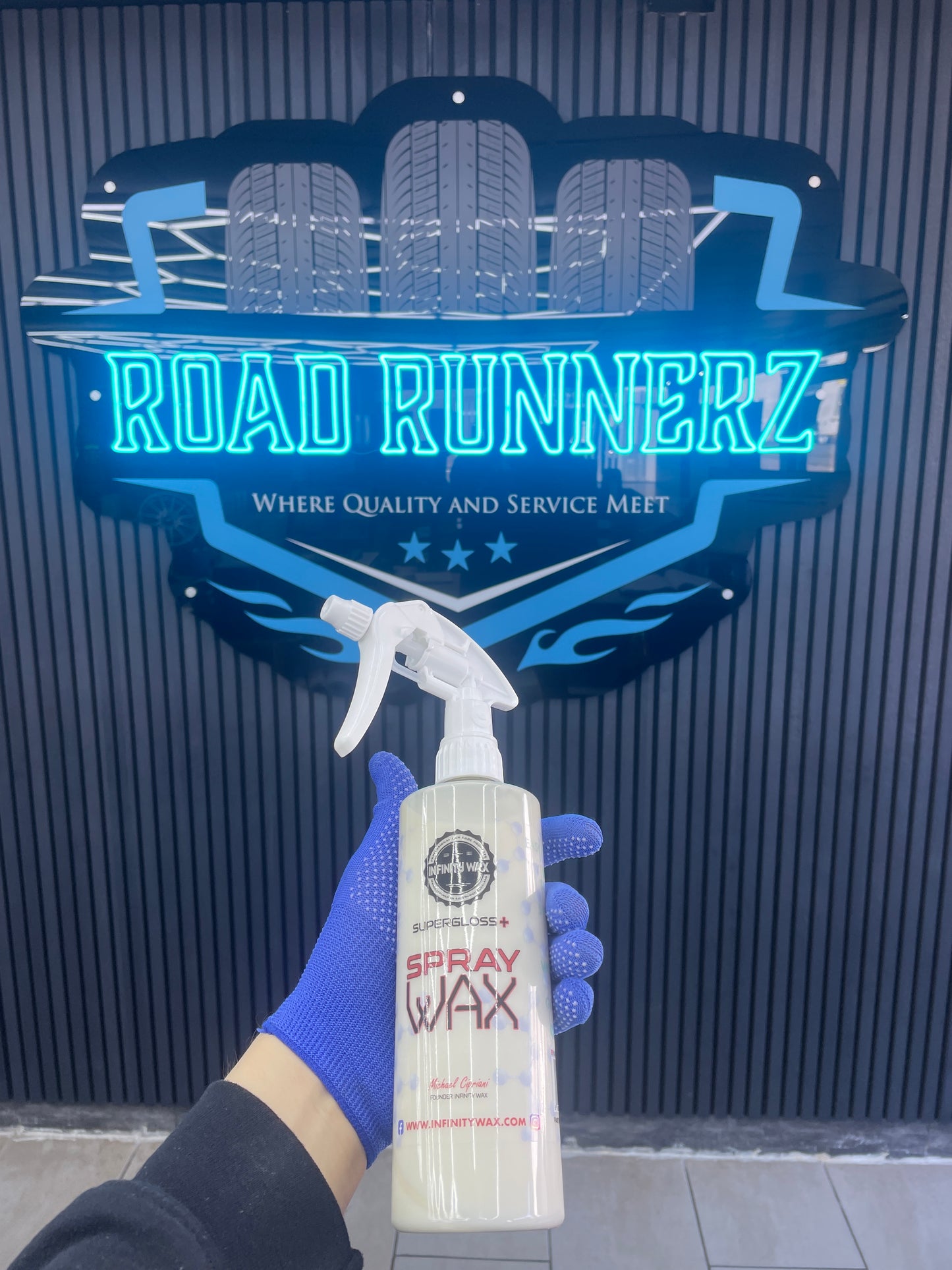 INFINITY WAX SUPERGLOSS SPRAY WAY