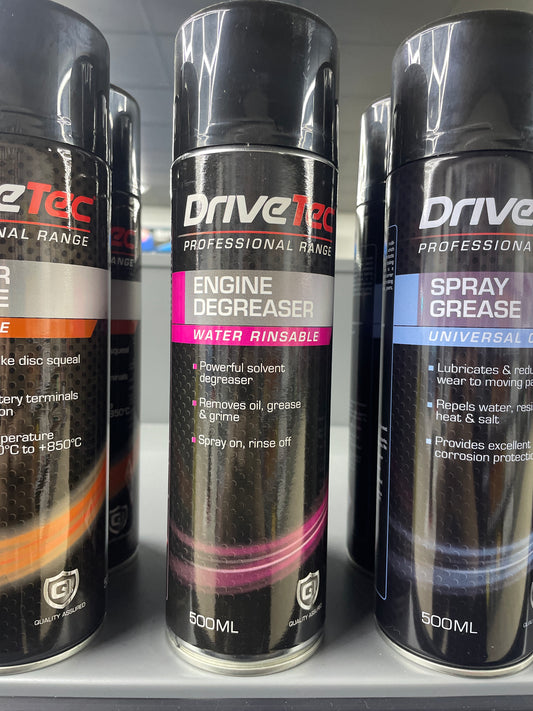 DRIVETEC ENGINE DEGREASER WATER RINSABLE 500ML