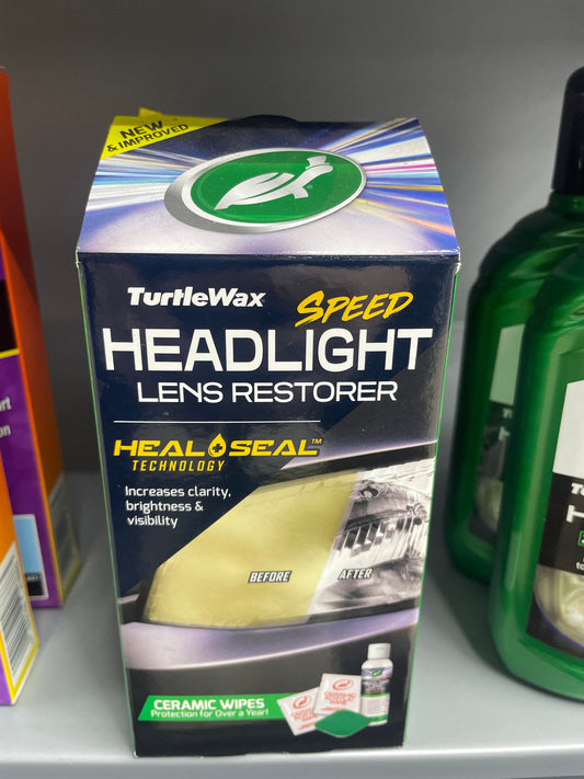TURTLEWAX SPEED HEADLIGHT LENS RESTORER