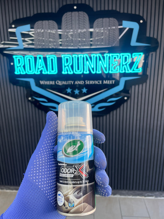 TURTLEWAX ODOR-X WHOLE CAR BLAST KINETIC NEW CAR