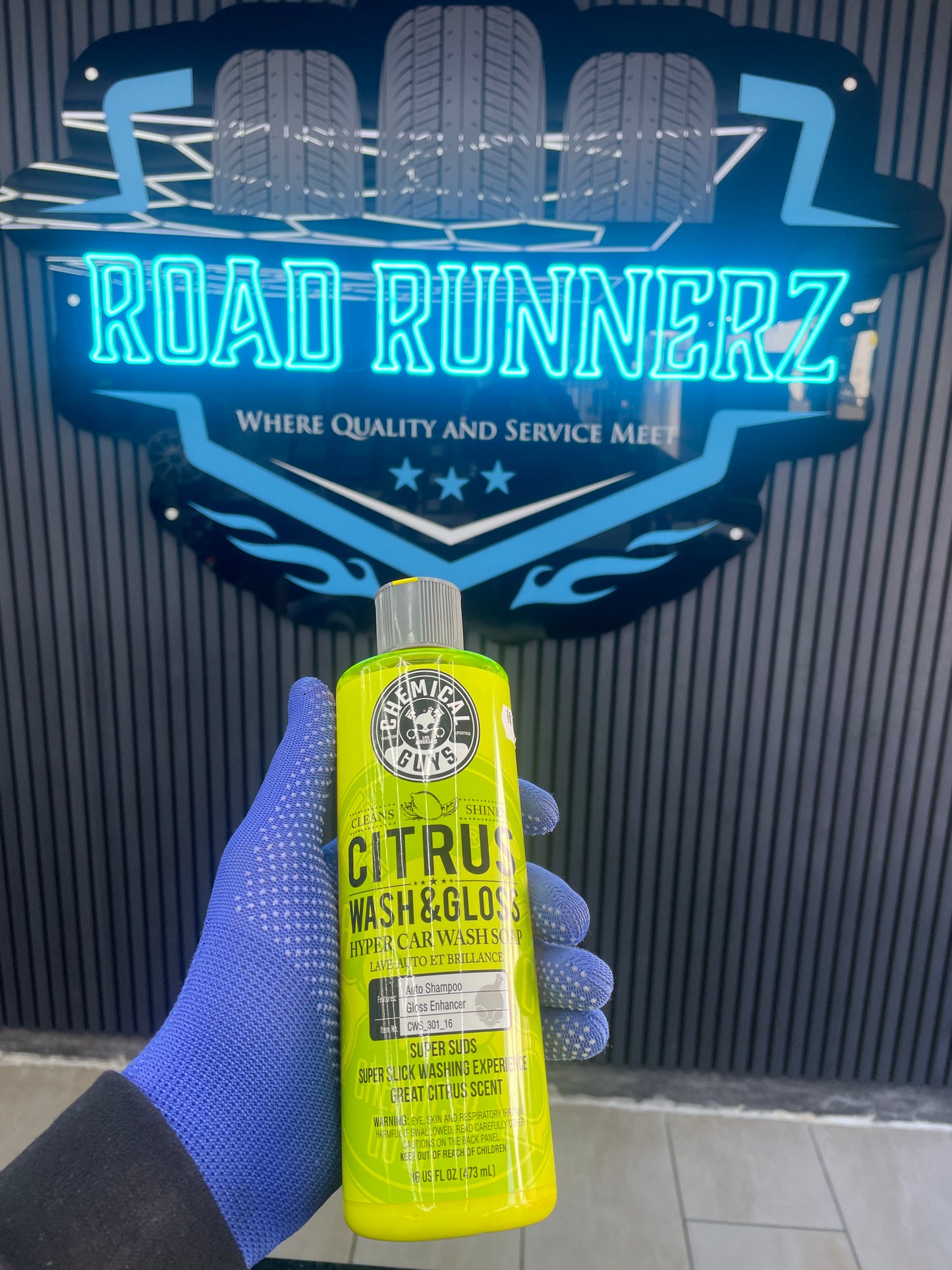 CHEMICAL GUYS CITRUS WASH&GLOSS HYPER CAR WASH SOAP 500ML