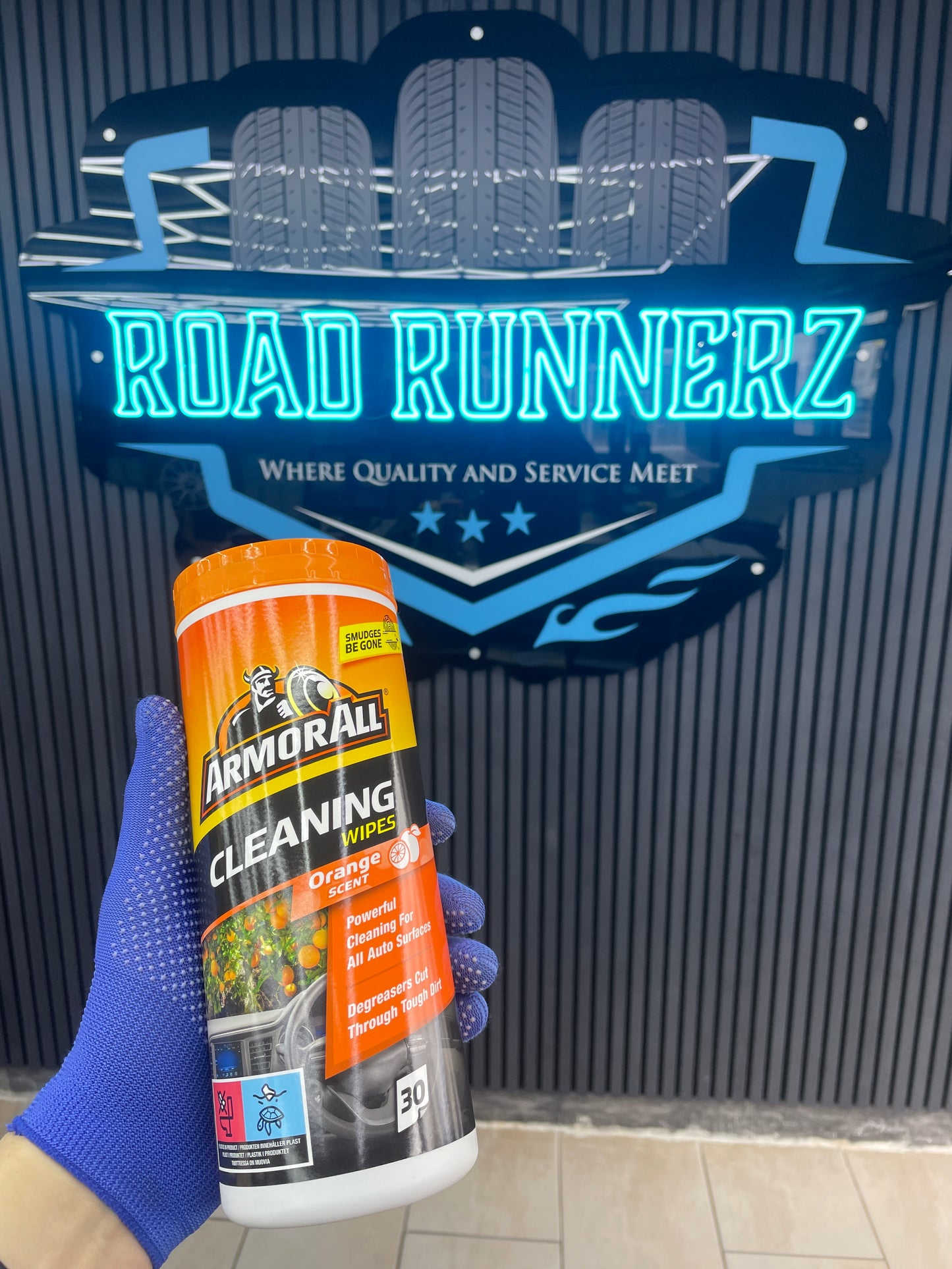 ARMORALL CLEANING WIPES ORANGE SCENT