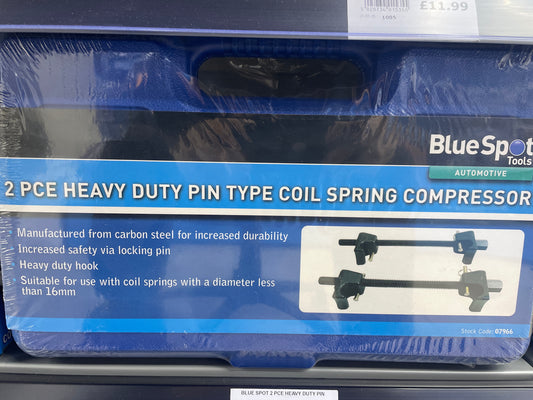 BLUESPOT 2 PCE HEAVY DUTY PIN TYPE COIL SPRING COMPRESSOR