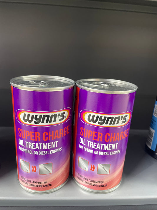 WYNN’S SUPER CHARGE OIL TREATMENT FOR PETROL OR DIESEL ENGINES