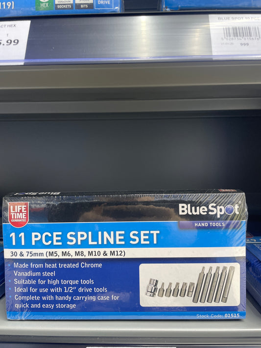 BLUESPOT 11 PCE SPLINE SET