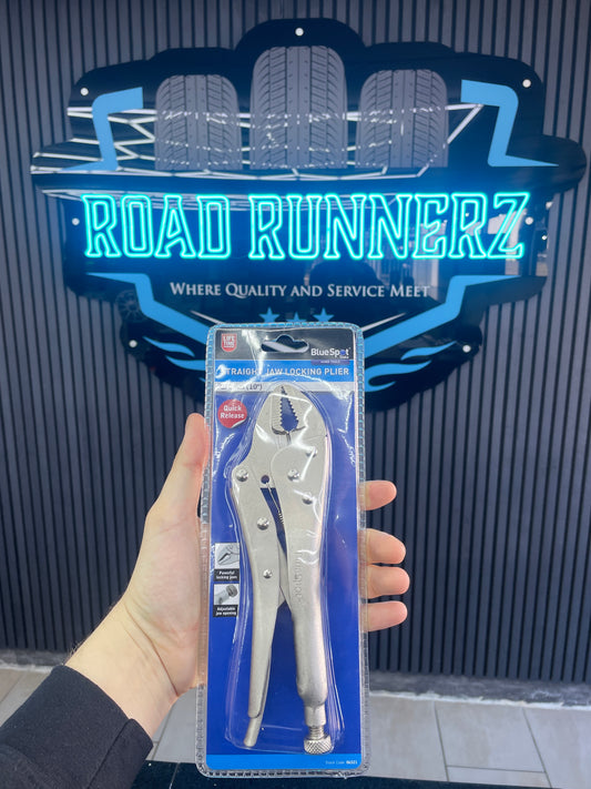 BLUESPOT STRAIGHT JAW LOCKING PLIER 250MM 10”