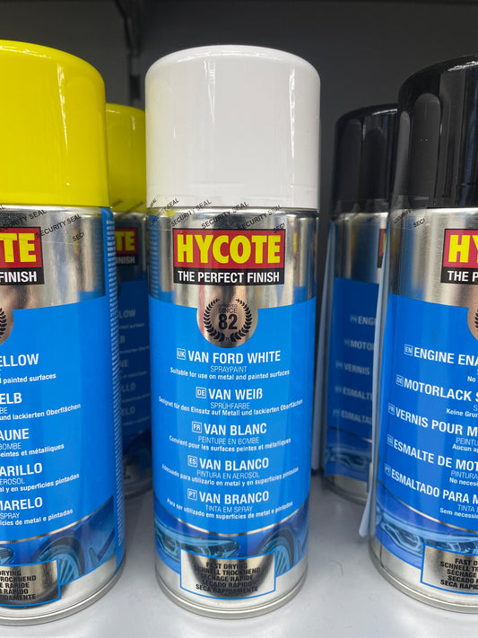 HYCOTE VAN FORD WHITE SPRAY PAINT