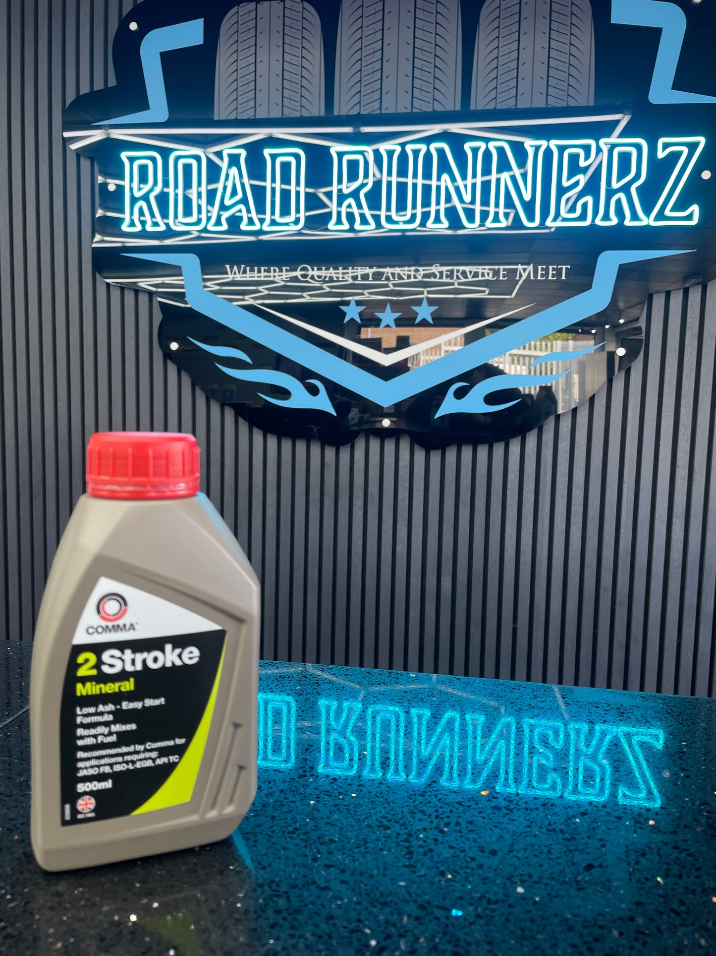 COMMA 2 STROKE MINERAL LOW ASH 500ML