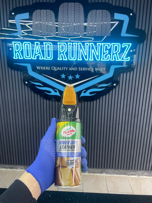 TURTLEWAX POWER OUT LEATHER CLEANER & CONDITONER