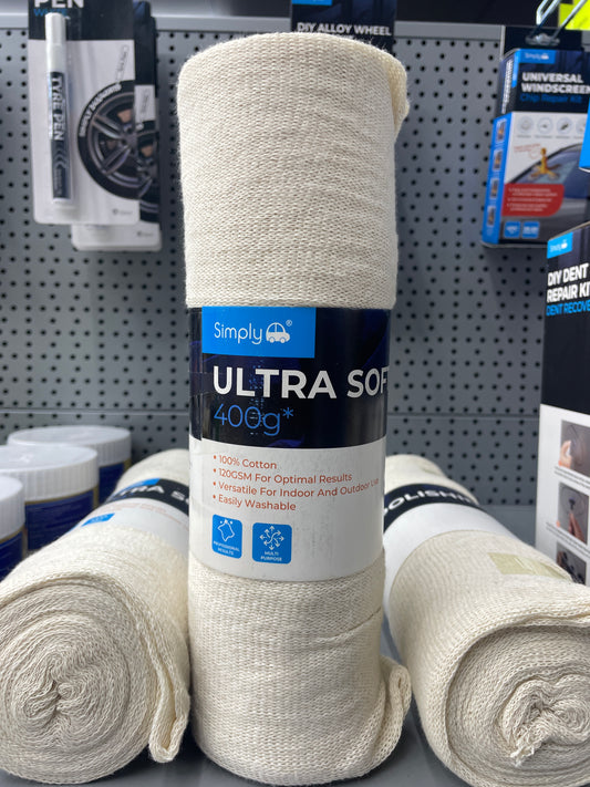 SIMPLY ULTRA SOFT COTTON POLISHING CLOTH 400G