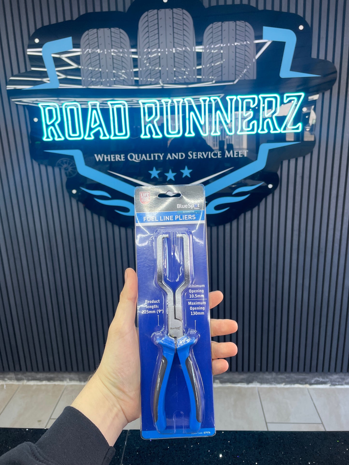 BLUESPOT FUEL LINE PLIERS