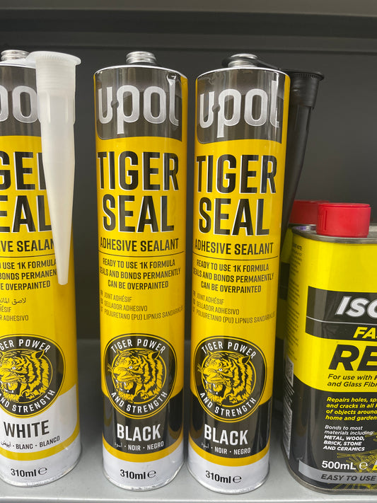 UPOL TIGER SEAL ADHESIVE SEALANT BLACK