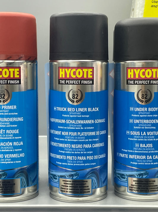 HYCOTE TRUCK BED LINER BLACK SPRAY PAINT