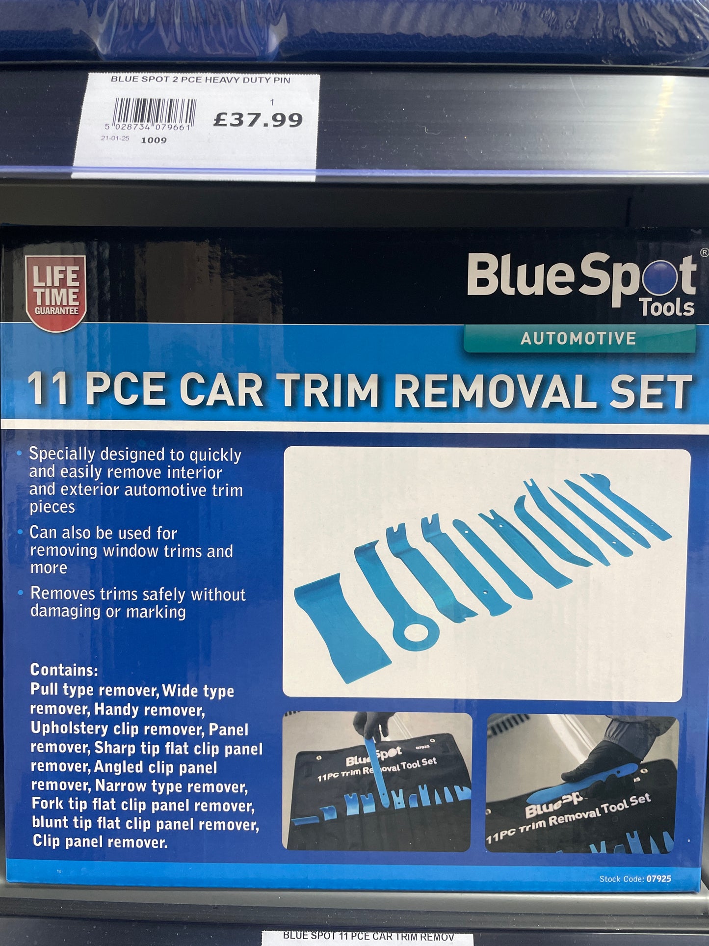 BLUESPOT 11 PCE CAR TRIM REMOVAL SET