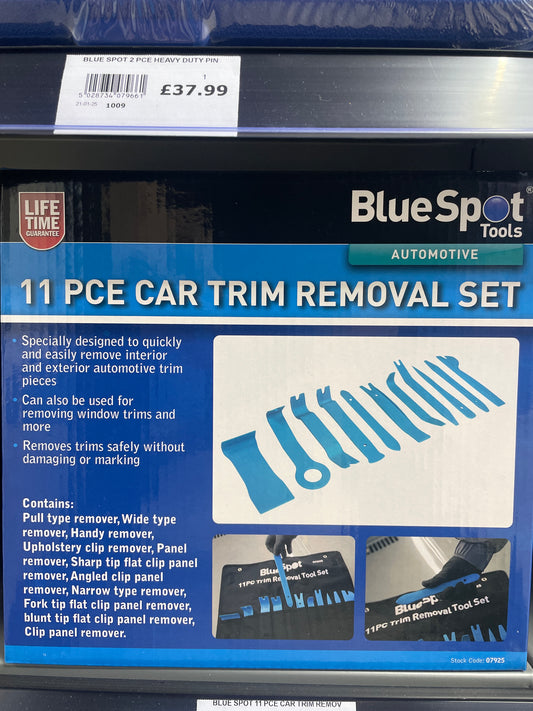 BLUESPOT 11 PCE CAR TRIM REMOVAL SET