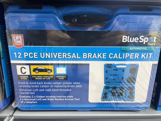 BLUESPOT 12 PCE UNIVERSAL BRAKE CALIPER KIT