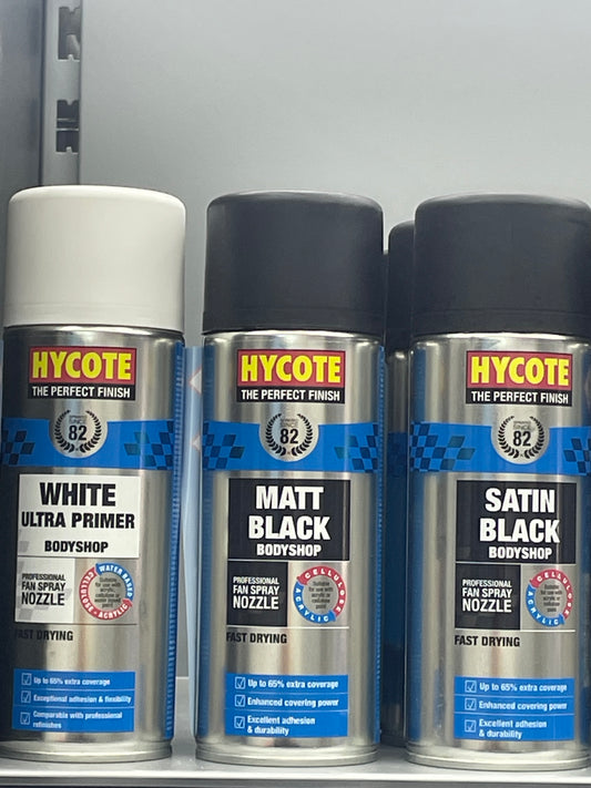 HYCOTE MATT BLACK BODYSHOP