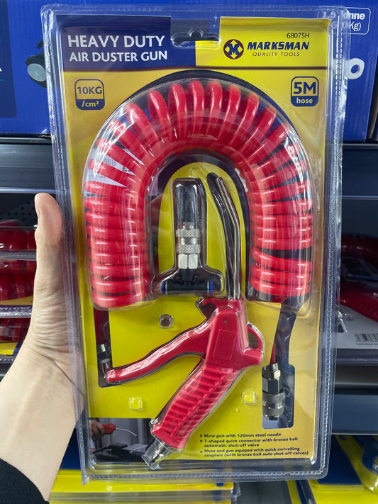 MARKSMAN HEAVY DUTY AIR DUSTER GUN 5M HOSE