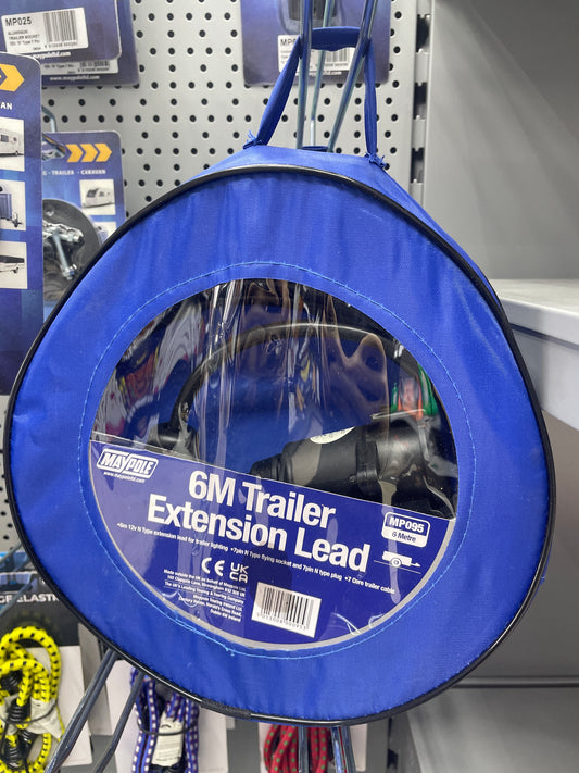 MAYPOLE 6M TRAILER EXTENSION LEAD