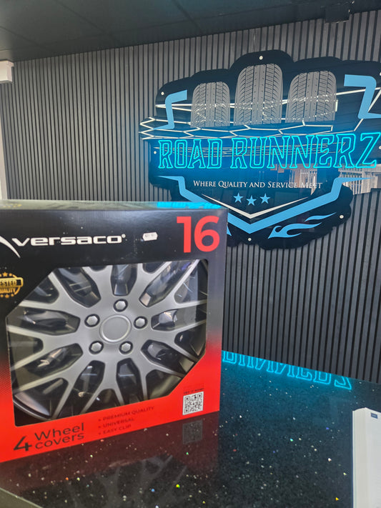 VERSACO 4 WHEEL COVERS "16"