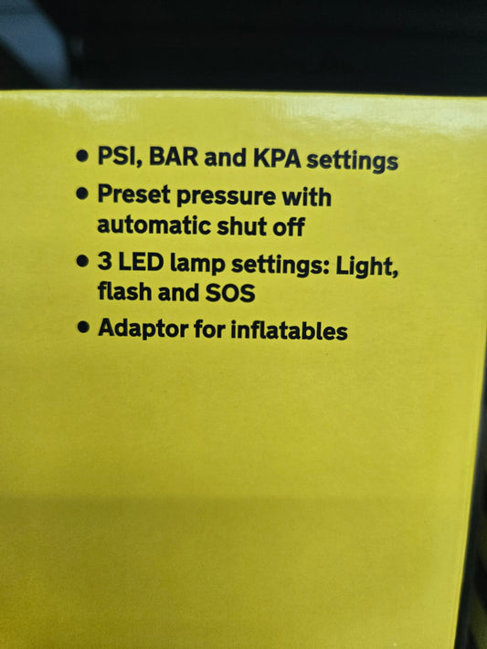 AA DIGITAL TYRE INFLATOR