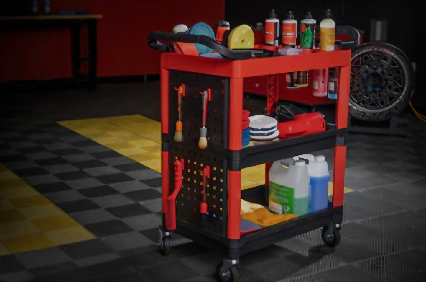 MAXSHINE PREMIUM HEAVY DUTY DETAILING CART