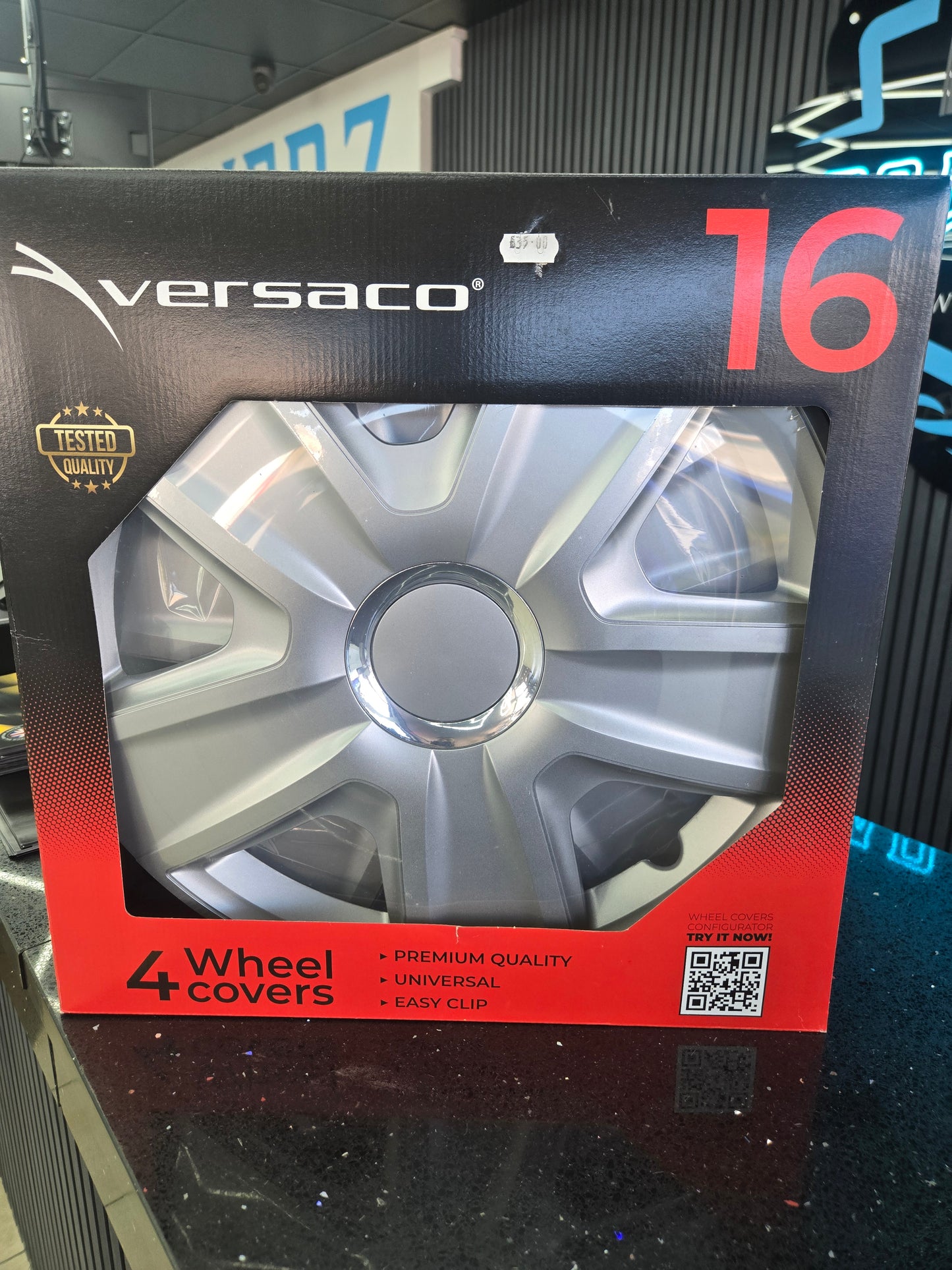 VERSACO 4 WHEEL COVERS "16"