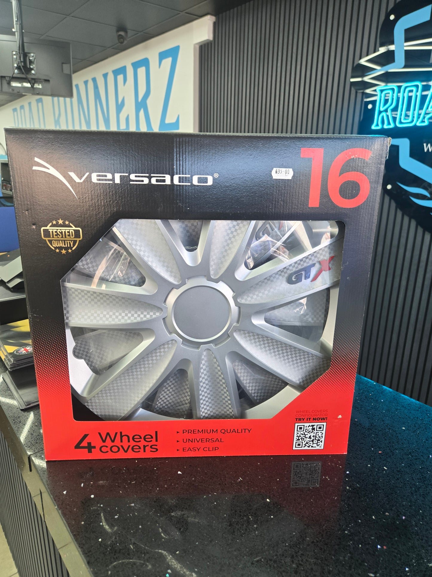 VERSACO 4 WHEEL COVERS "16"