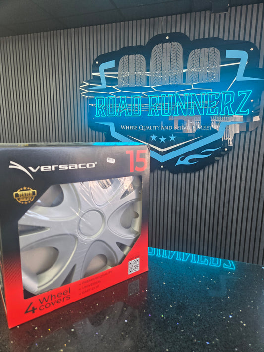 VERSACO 4 WHEEL COVERS "15"