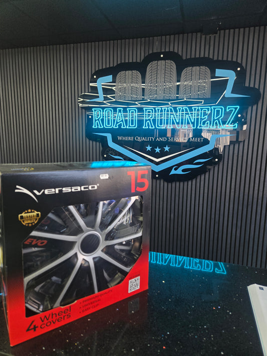VERSACO 4 WHEEL COVERS "15"