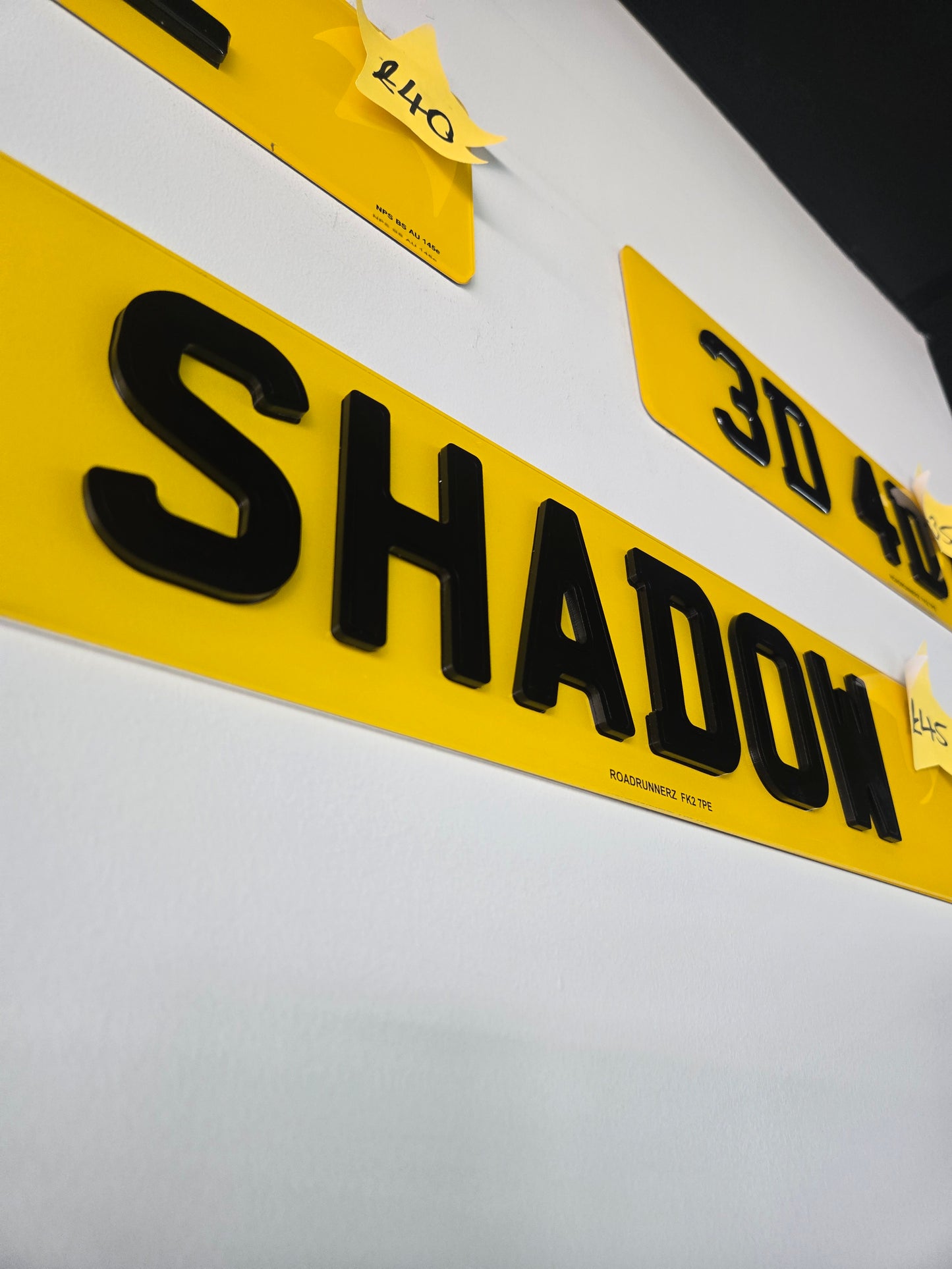 CUSTOM NUMBER PLATES