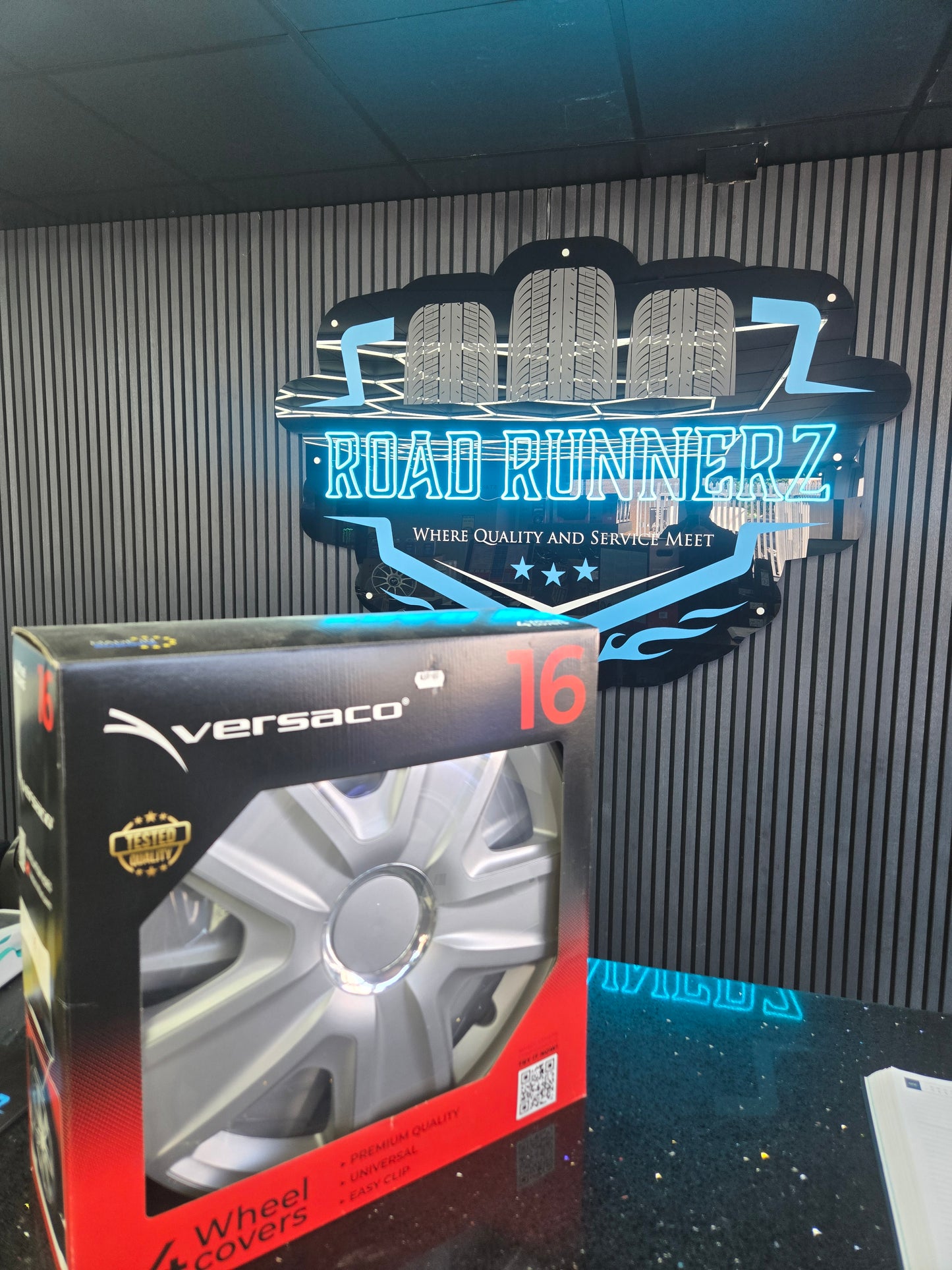 VERSACO 4 WHEEL COVERS "16"