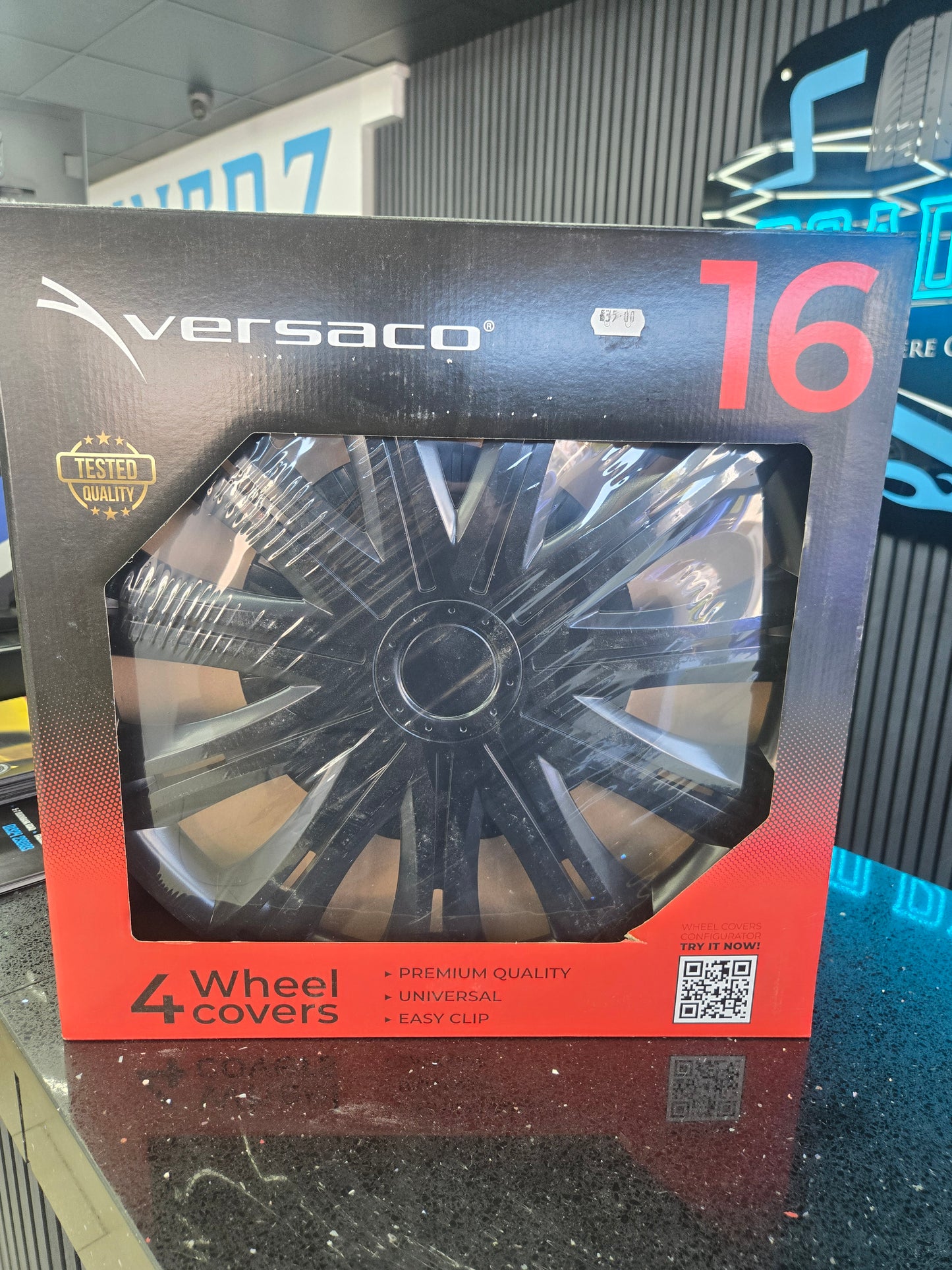 VERSACO 4 WHEEL COVERS "16"