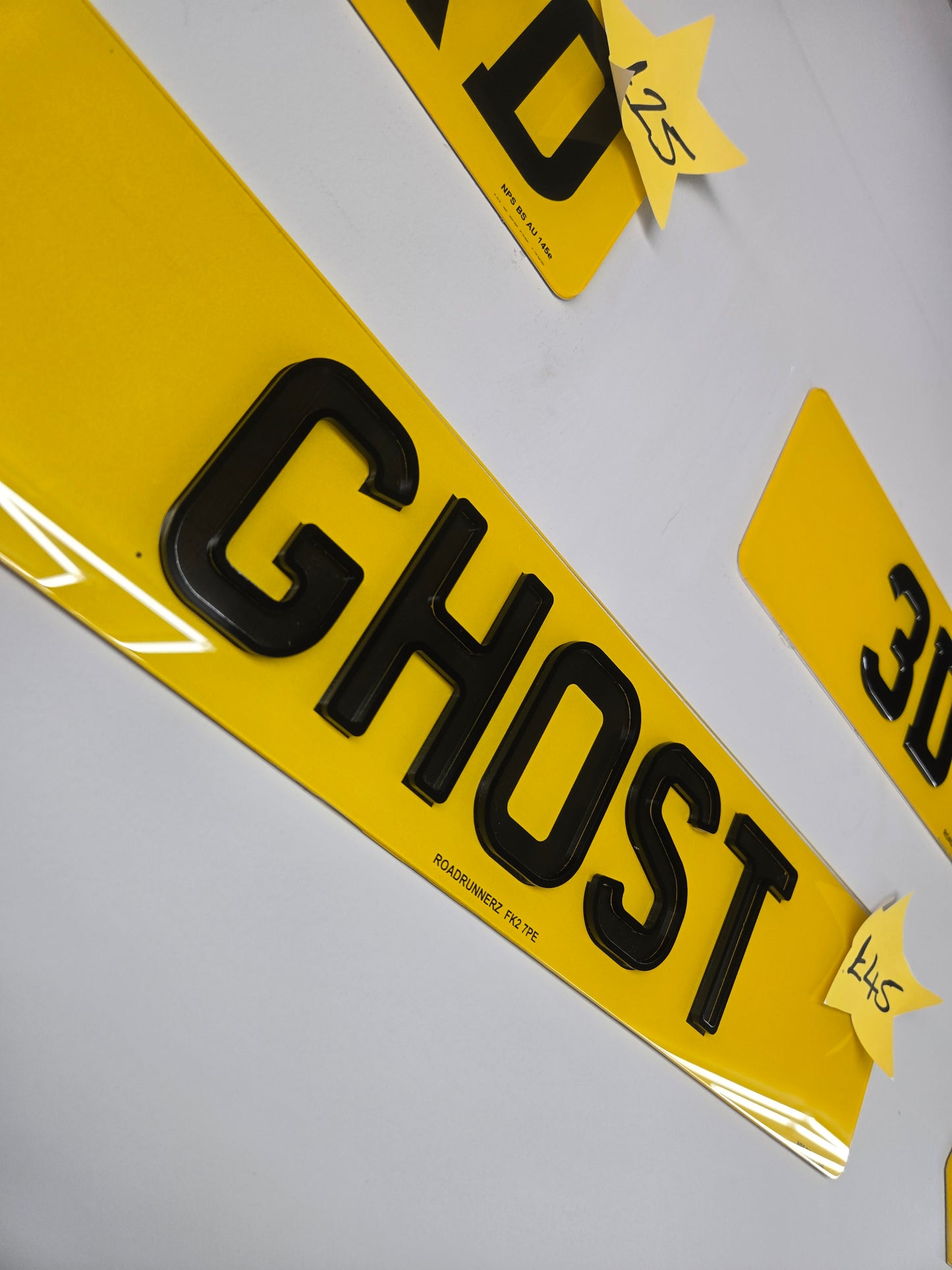 CUSTOM NUMBER PLATES