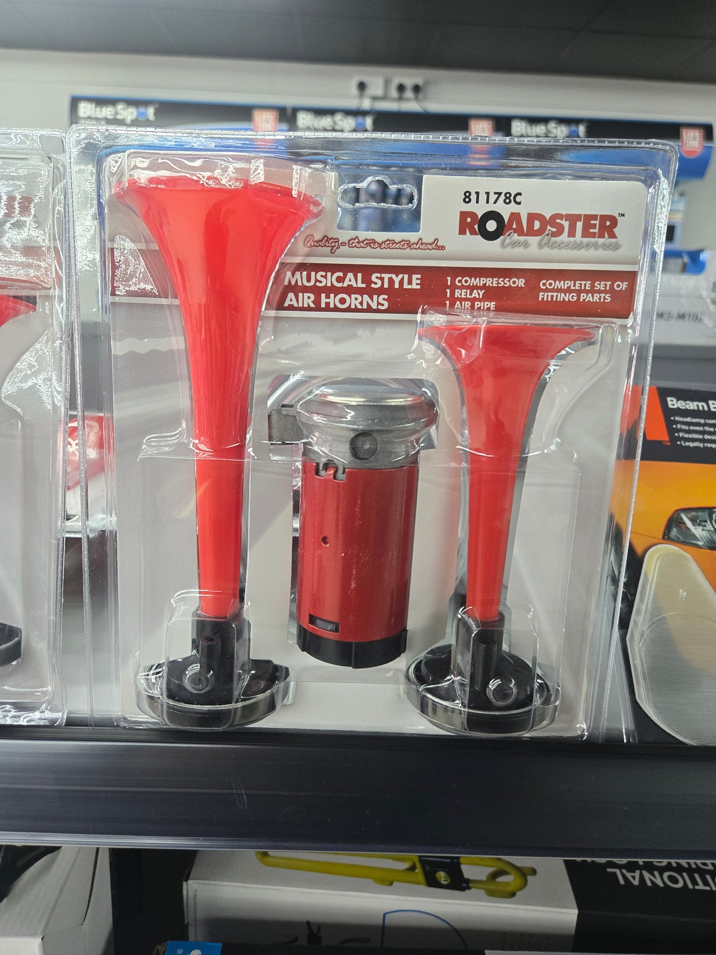 MUSICAL STYLE AIR HORNS