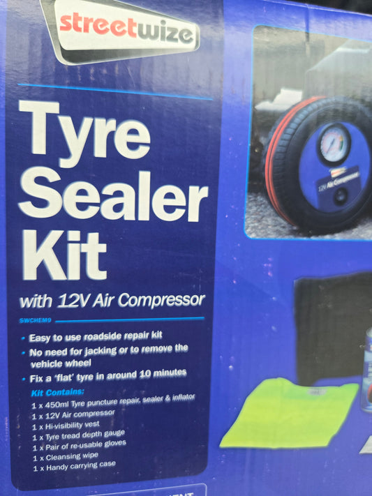 STREETWISE TYRE SEALER KIT