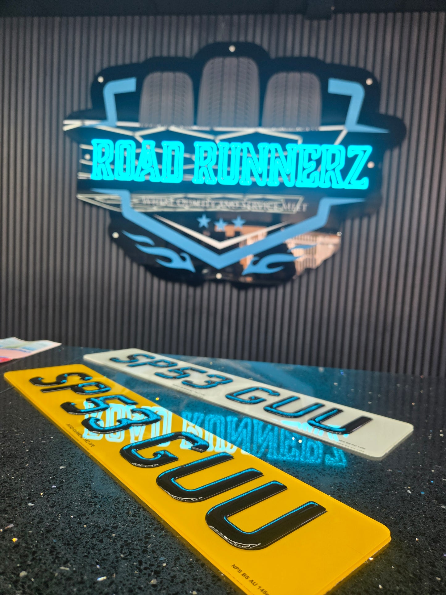 CUSTOM NUMBER PLATES